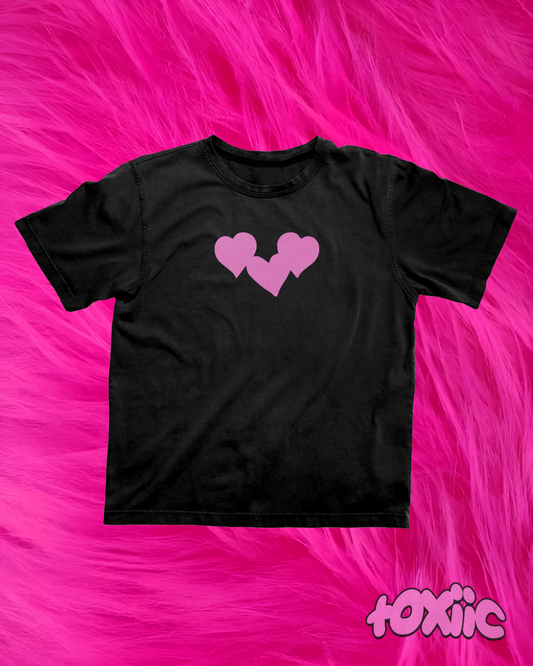 "toxiic hearts" pink